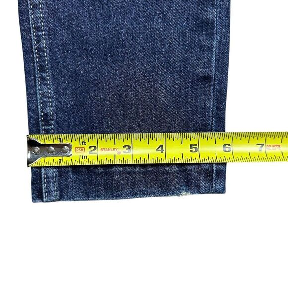 Anthropologie Pilcro High Rise Slim Jeans Button Fly Blue Size 25P Button Fly - Picture 12 of 12